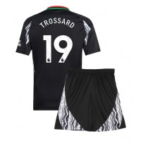 Arsenal Leandro Trossard #19 Vieras Peliasu Lasten 2024-25 Lyhythihainen (+ Lyhyet housut)